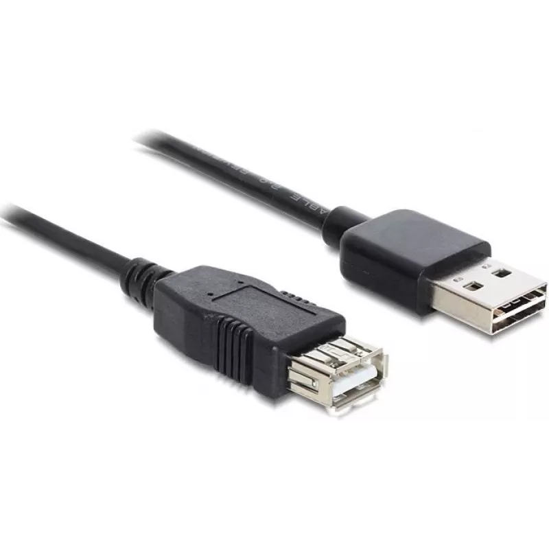 GoodConnections Alcasa 2511-EU01 USB 2.0 pikenduskaabel, USB-A isane emasesse, 1,8 m, must
