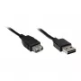 GoodConnections Alcasa 2511-EU01 USB 2.0 pikenduskaabel, USB-A isane emasesse, 1,8 m, must