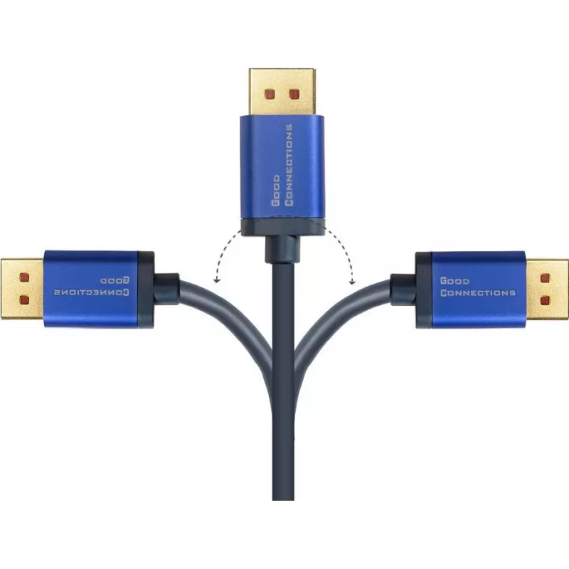 GoodConnections Alcasa 4824-SF010B Mini DisplayPort - DisplayPort kaabel 1m sinine 4K@60Hz