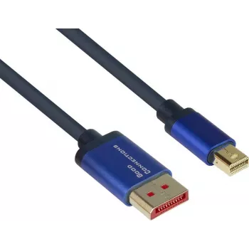 GoodConnections Alcasa 4824-SF010B Mini DisplayPort - DisplayPort kaabel 1m sinine 4K@60Hz