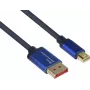 GoodConnections Alcasa 4824-SF010B Mini DisplayPort - DisplayPort kaabel 1m sinine 4K@60Hz