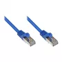 GoodConnections Alcasa RJ45-RJ45 Cat5e Patch-kaabel 0,15m Kuldne