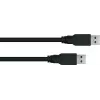 GoodConnections Alcasa UK30P-AA-030S USB 3.2 Gen 1 kaabel – USB-A kuni USB-A, 3 m, must