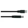 GoodConnections Alcasa UK30P-AB-005S USB 3.2 Gen 1 kaabel, USB-A USB-B-le, 0,5 m, must