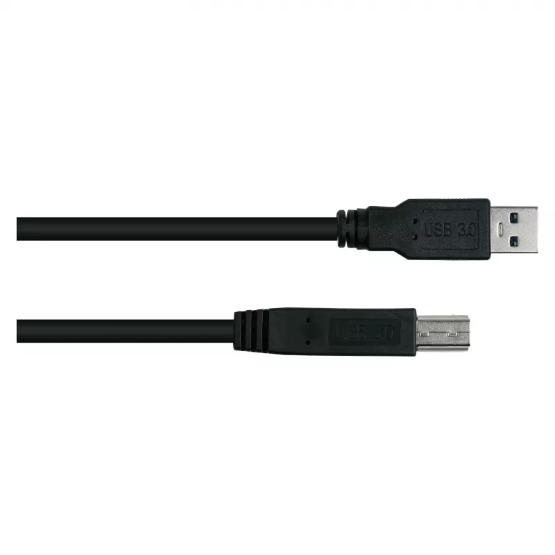 GoodConnections Alcasa UK30P-AB-005S USB 3.2 Gen 1 kaabel, USB-A USB-B-le, 0,5 m, must