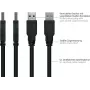 GoodConnections Alcasa UK30P-AMB-005S USB 3.2 Gen 1 kaabel, USB-A - Micro-B, 0,5 m, must