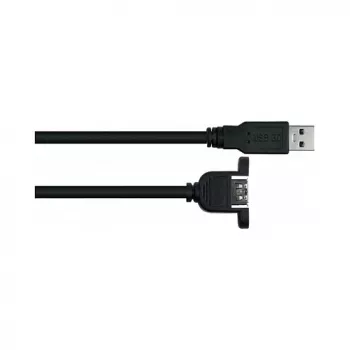 GoodConnections Alcasa USB 3.2 Gen 1 pikenduskaabel, USB-A isane USB-A isane, 2 m, must
