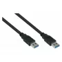 GoodConnections Alcasa USB 3.2 Gen 1 Type-A to Type-A patch-kaabel 0.5 m must (UK30P-AA-005S)