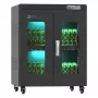 GoodConnections ANTARES PRO N24C sülearvutite laadimiskäru kuni 15,6-tollistele sülearvutitele, USB-C 65W PD 3.0, UVC-desinfitseerimine, must