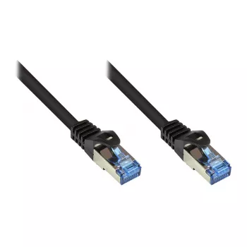 GoodConnections Cat.6A S/FTP patch-kaabel RNS riivikaitsega, 20m, must