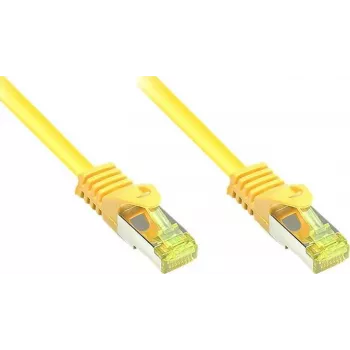 GoodConnections Cat.7 RJ45 Patch-kaabel - 25m, kollane, S/FTP PiMF, halogeenivaba, 600MHz (8070R-250Y)