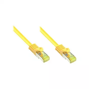 GoodConnections Cat.7 RJ45 Patch-kaabel - 25m, kollane, S/FTP PiMF, halogeenivaba, 600MHz (8070R-250Y)