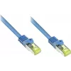 GoodConnections Cat.7 S/FTP RJ45 patch-kaabel, 15m, sinine, halogeenivaba, 600MHz, riivi kaitsega 8070R-150B