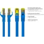 GoodConnections Cat.7 S/FTP RJ45 patch-kaabel, 15m, sinine, halogeenivaba, 600MHz, riivi kaitsega 8070R-150B