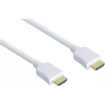 GoodConnections High-Speed HDMI-kaabel Ethernetiga - Kullatud pistikud - Valge - 1,5 m