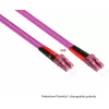 GoodConnections LC/LC Duplex OM4 Multimode Fiiberoptiline Patch-kaabel, 2 m, Akvatoorium, LSZH LW-802LC4