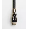 GoodConnections PYTHON seeria kiire HDMI-kaabel Ethernetiga, 4K UHD 60Hz, 18Gbps, kullatud pistikud, nailonpunutud, 3m, must (GC-M0018)