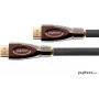 GoodConnections PYTHON seeria kiire HDMI-kaabel Ethernetiga, 4K UHD 60Hz, 18Gbps, kullatud pistikud, nailonpunutud, 3m, must (GC-M0018)