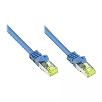 GoodConnections RJ45 patch-kaabel Cat.7 S/FTP PiMF halogeenivaba 500MHz OFC sinine 10m lukukaitsega