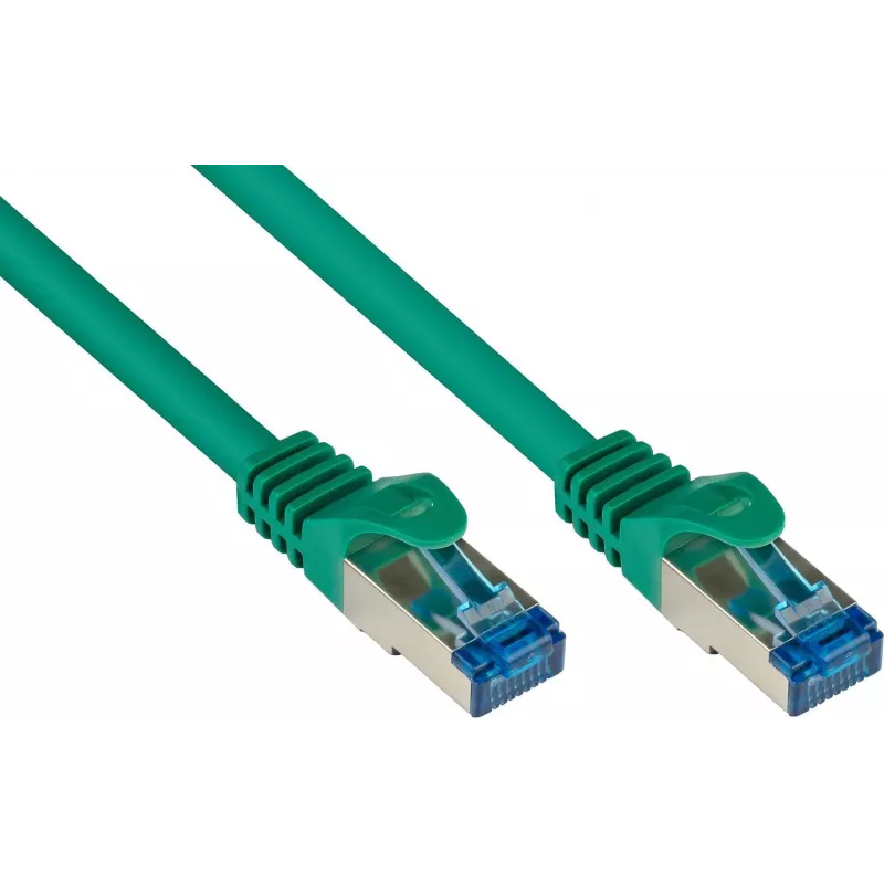 GoodConnections RNS® Cat. 6A S/FTP halogeenivaba patch-kaabel lukustuskaitsega, 3 m, roheline
