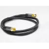 GoodConnections SAT-antennikaabel SmartFLEX, IEC/Coax nurkpistik pesasse, kullatud, neljakordselt varjestatud, 120dB varjestus, must, 15m (GC-M2078)