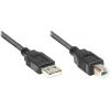 GoodConnections USB 2.0 kaabel A-B isane, 3m, must 2510-3OFS