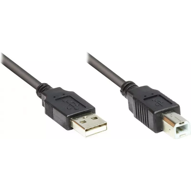 GoodConnections USB 2.0 kaabel A-B isane, 3m, must 2510-3OFS