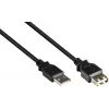 GoodConnections USB 2.0 pikenduskaabel A isane – A emane, 0,6 m, must