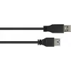GoodConnections USB 3.0 pikenduskaabel – A isane A emasesse, 1,8 m, must (2711-S02)