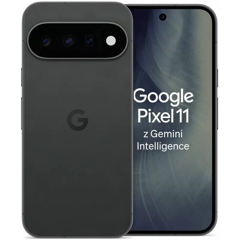 Google Pixel 11 5G nutitelefon, 6.3 tolli OLED 120Hz, 12GB RAM, 512GB, Obsidian, Dual SIM (UK/EU)