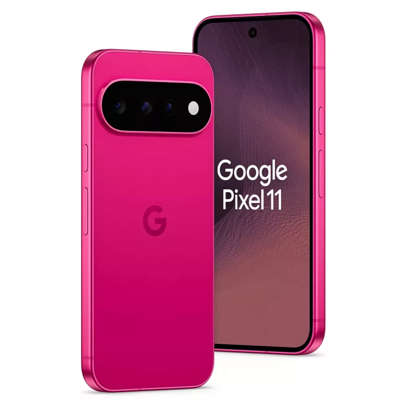Google Pixel 11 5G nutitelefon, 6,3 tolli OLED 120Hz, 12GB RAM, 512GB, kolmikkaamera 48MP, Dual-SIM, Hibiscus
