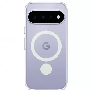 Google Pixel 11 Clear Case - Polükarbonaadist ja TPU-st kaitseümbris, õhuke disain, juhtmevaba laadimise tugi