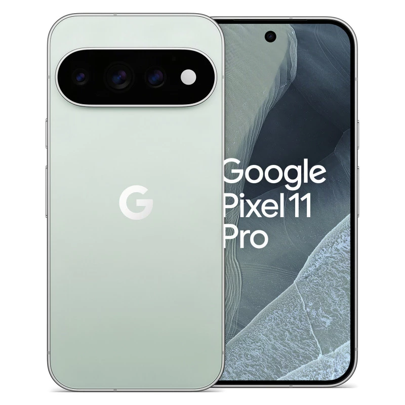 Google Pixel 11 Pro 5G nutitelefon, 12GB RAM, 256GB salvestusruumi, 6,3 tolli OLED, 120Hz, Dual-SIM, Fog