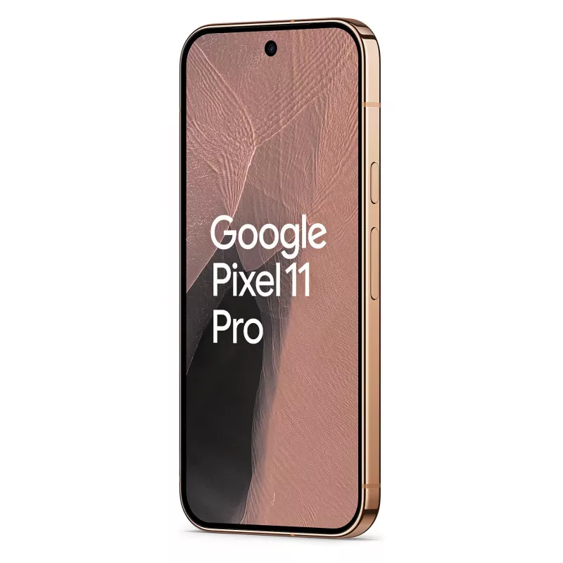 Google Pixel 11 Pro 5G nutitelefon, 16GB muutmälu, 512GB salvestusruumi, 6,3 tolli OLED 120Hz ekraan, Dual SIM, Canyon - UK/EU mudel
