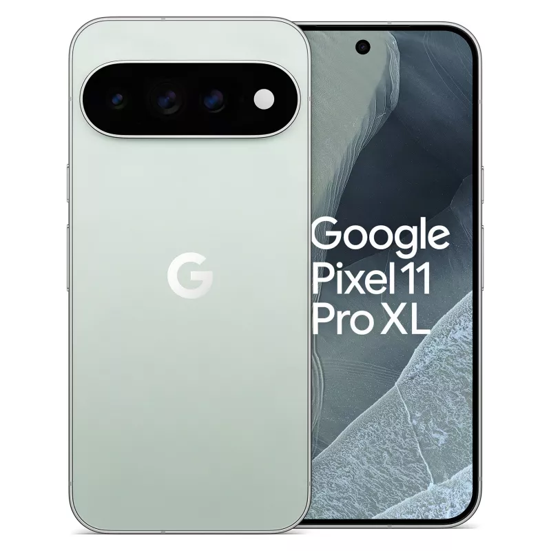 Google Pixel 11 Pro XL 5G nutitelefon, 12GB muutmälu, 256GB salvestusruumi, 6,8-tolline OLED 120Hz, Dual SIM, Fog