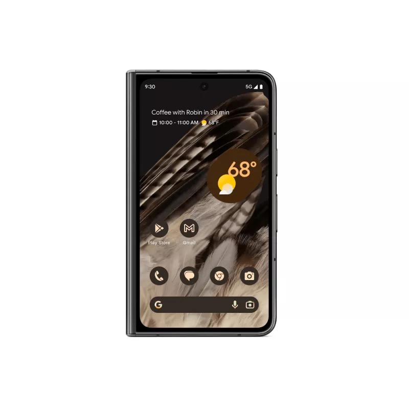 Google Pixel Fold 5G Nutitelefon Dual-SIM 12GB RAM 256GB OLED 7.6 inch 2208x1840 120Hz Obsidian