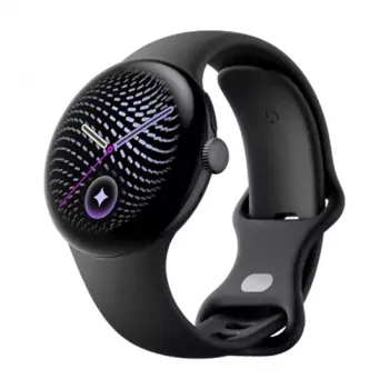 Google Pixel Watch 5 41mm BT Obsidian nutikell Fitbiti integratsiooniga, GPS, pulsisagedus, EKG, SpO2, 5 ATM veekindlus, Wear OS, 32GB salvestusruum