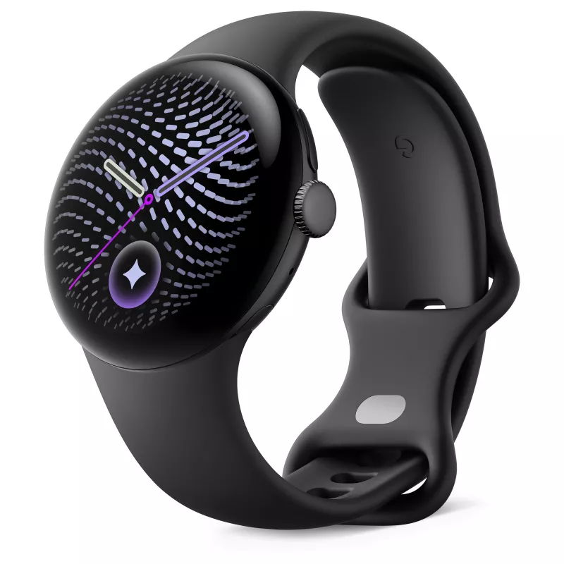 Google Pixel Watch 5 41mm BT Obsidian nutikell Fitbiti integratsiooniga, GPS, pulsisagedus, EKG, SpO2, 5 ATM veekindlus, Wear OS, 32GB salvestusruum