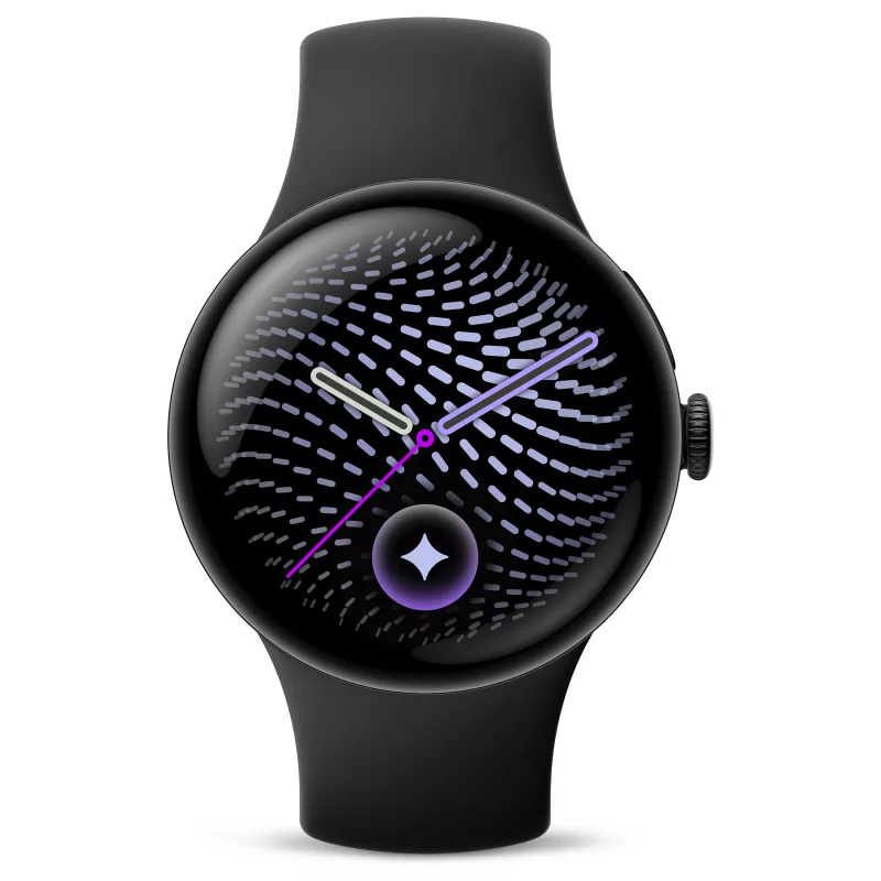 Google Pixel Watch 5 41mm BT Obsidian nutikell Fitbiti integratsiooniga, GPS, pulsisagedus, EKG, SpO2, 5 ATM veekindlus, Wear OS, 32GB salvestusruum