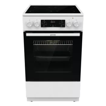 Gorenje GEC 5C41 WG Vabaltseisev elektripliit – valge, 50 cm, 70 L, 9 funktsiooni