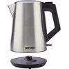 Gorenje K17OS juhtmeeta veekeetja, 1,7 L, 2200 W, roostevaba teras / must