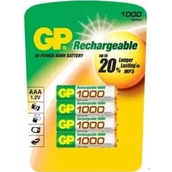 GP Batteries GP10AAAHC-B4A NiMH 1/3 AAA 170 mAh akupatarei (1-pakk)