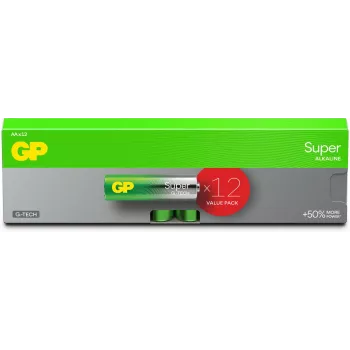 GP Batteries Super Alkaline AA patarei LR06 1,5V (GP15A) – 4 pakk