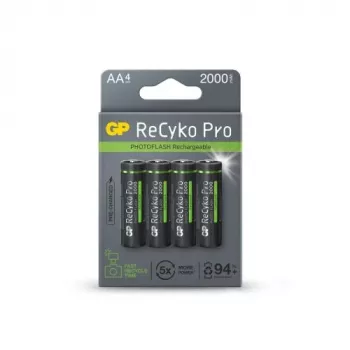 GP Aku (AA) ReCyko+ Pro Fast Flash, NiMH, 4 tk blister, 2000mAh