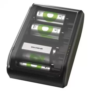GP akulaadija B361 4 kanaliga, 2600 mAh, 2,8 V, must, EU