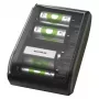 GP akulaadija B361 4 kanaliga, 2600 mAh, 2,8 V, must, EU