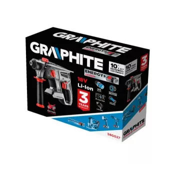 GRAPHITE 58G027 Löökpuur SDS Plus Energy+ 18 V 1420 RPM