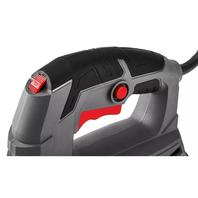 Graphite 58G047 800 W tikksaag laserjuhiku, LED-tule, pendelliikumise, tööriistavaba saelehe vahetuse, 80 mm puidu lõikesügavuse, 230 V