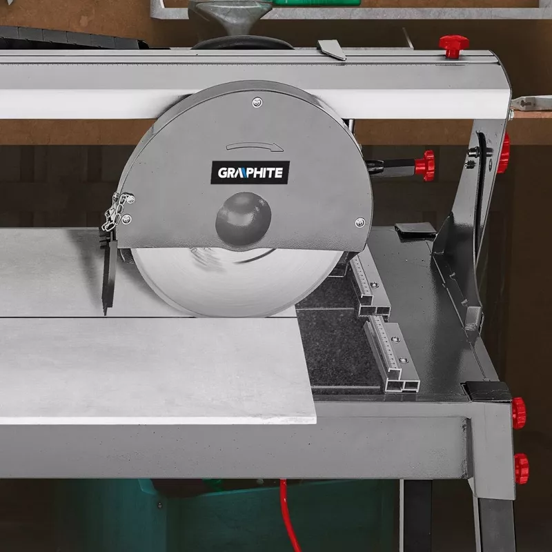 GRAPHITE TOP-59G891 Käsitsi plaatide lõikur 600 mm volframkarbiidist kettaga