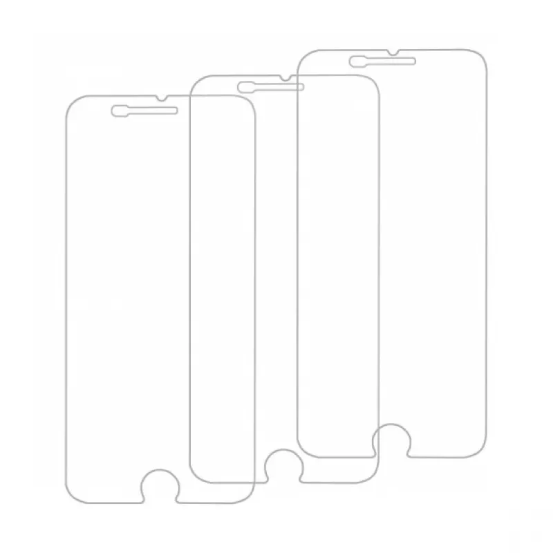 Green Cell 3x ekraanikaitse GC Clarity Apple iPhone 6 Plus / 6S Plus / 7 Plus / 8 Plus jaoks